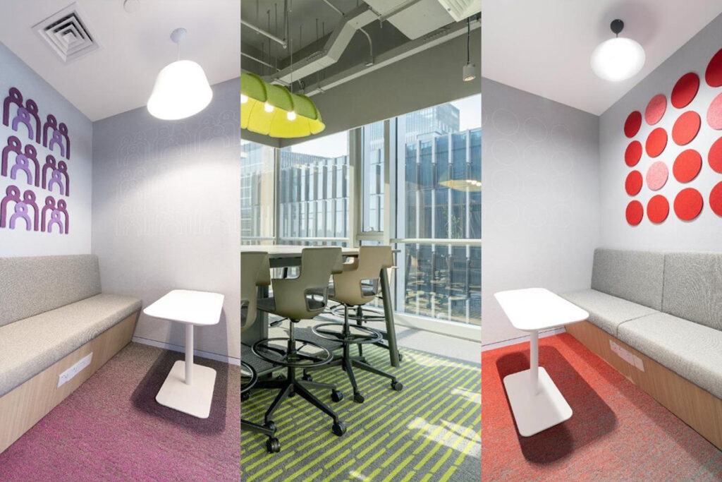 พรมสำนักงาน พรมออฟฟิศ พรมแผ่น ตกแต่งห้องทำงาน สั่งทำตามแบบ