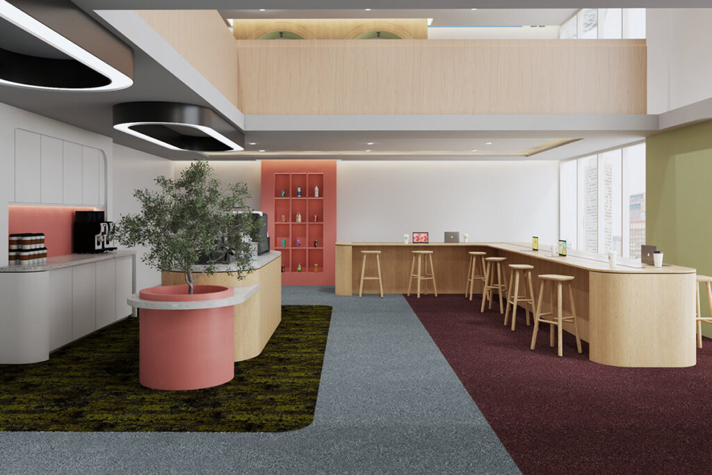 พรมสำนักงาน พรมออฟฟิศ พรมแผ่น ตกแต่งห้องทำงาน