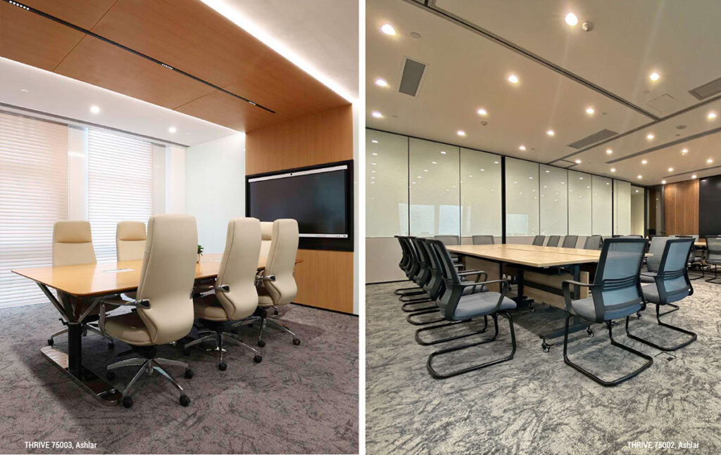 พรมสำนักงาน พรมออฟฟิศ พรมแผ่น ตกแต่งห้องทำงาน