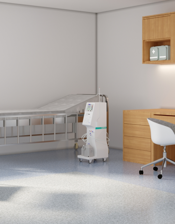 พื้นไวนิล กระเบื้องยาง โรงพยาบาล