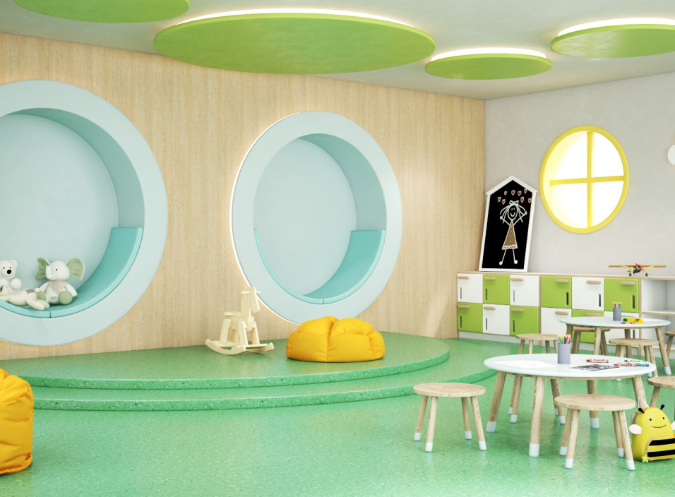 พื้นไวนิล กระเบื้องยาง โรงพยาบาล